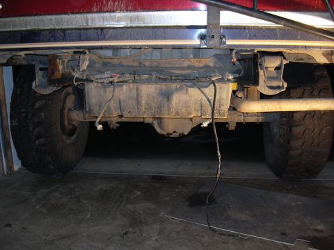 1991 Ford Bronco - I removed the Pollack plug and rewired the harness with just a 4 pin connector for my utility trailer