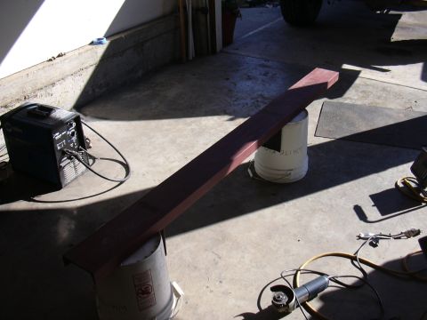 1991 Ford Bronco - Paying omage to the steel gods as I prepare to cut