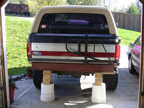 1991 Ford Bronco - Test fit
