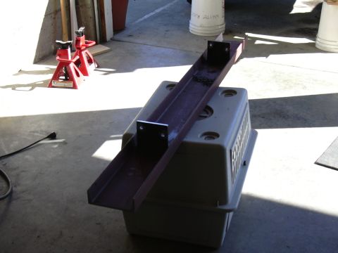 1991 Ford Bronco - Holes drilled for bolting to the frame, I am reusing the holes that are in the frame