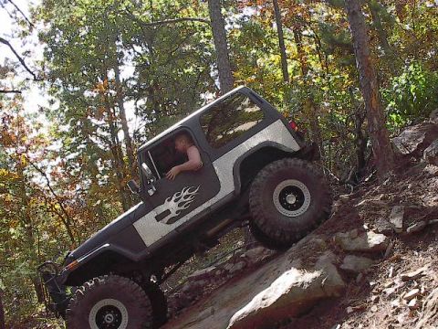 1986 Ford Bronco - Virgil on the hill.