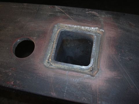 1991 Ford Bronco - Front side after welding the back