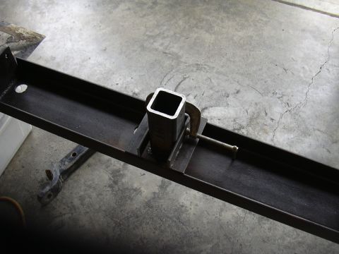 1991 Ford Bronco - I then added bracing to the backside of the receiver