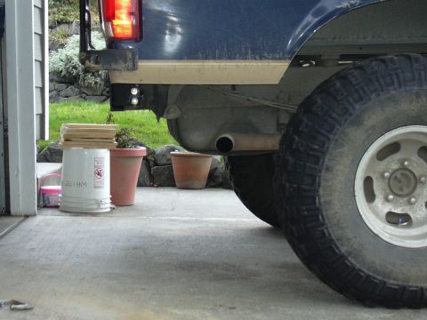 1991 Ford Bronco - Massive improvement on exit angle!