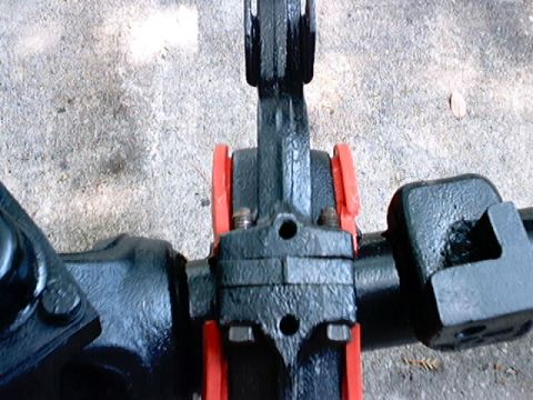 1979 Ford Bronco - This photo shows a close-up of an automotive suspension part, not a 1979 Ford Bronco.