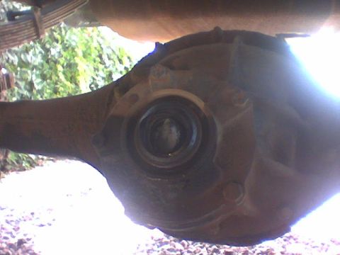 1979 Ford Bronco - Broke the pinion on the back of the side of the mountain.