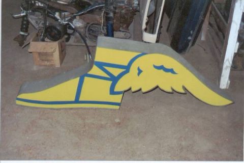 1990 Ford Bronco - on the wings of GoodYear. this is going in my shop.