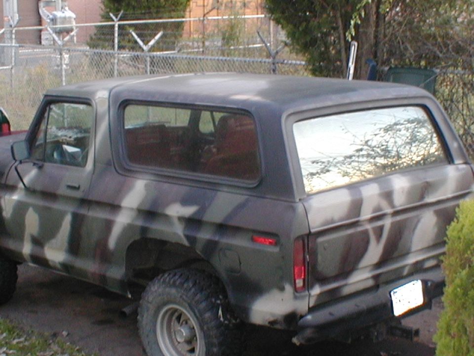 1979 Ford Bronco “Camo Clunker”