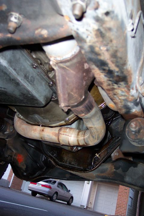 1986 Ford Bronco - just a shot of the Cross tube joint. Thanks Timmy.