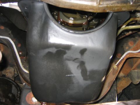 1995 Ford Bronco - With the pump and pick-up in the pan, along with the gasket set in place throw it back up in place, it was a really tight fit, I guess beca…