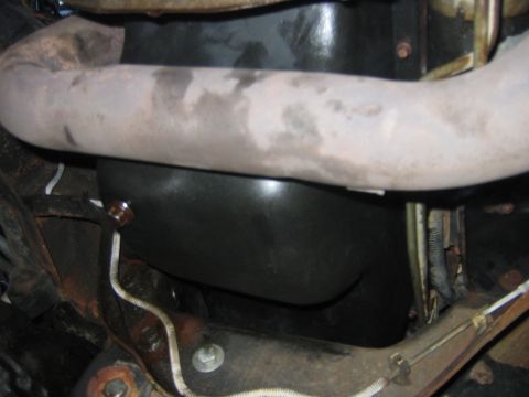 1995 Ford Bronco - Now you have to bolt in the oil pump and pick-up. Easier said than done, because the oil pump was heavier it was a PAIN to hold it in place…