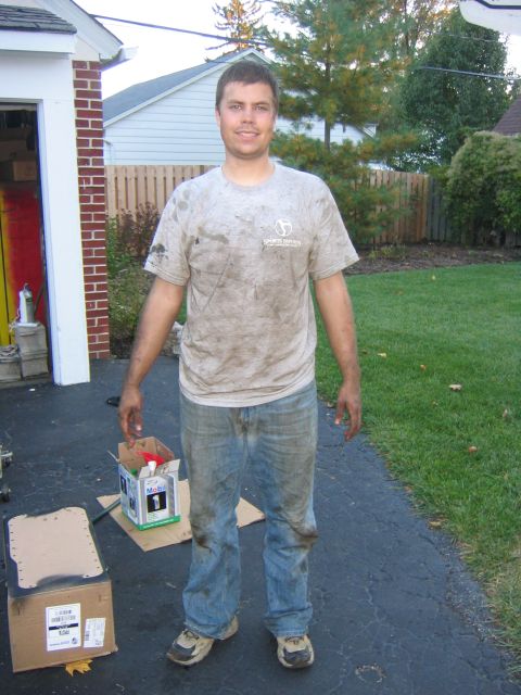 1995 Ford Bronco - I have never been dirtier in my life, not to mention really sore the next day.