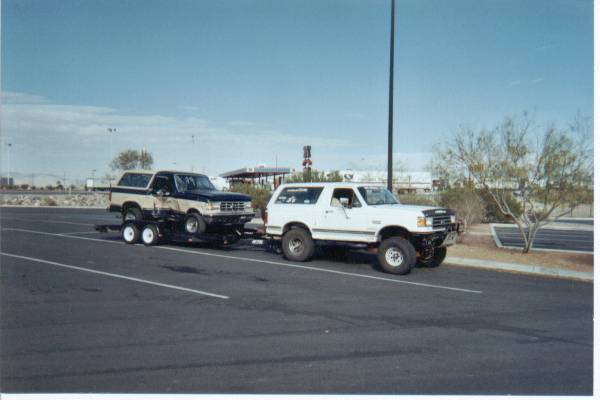 picking up a parts rig in Vegas.  nice turnaround trip.. there and back in about 12 hours.