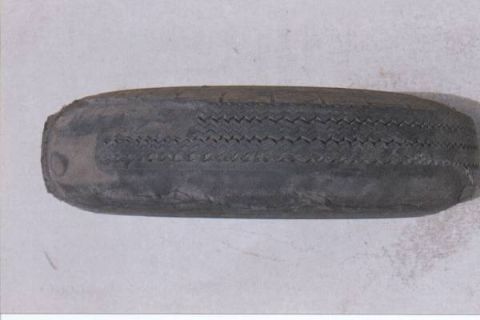 1990 Ford Bronco - tire problems follow me all over.....this one was on the trailer for about 50 miles.