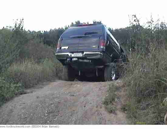 OOOOOPPSSS trying out the tow-me-out-hitch