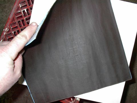 1986 Ford Bronco - It's just as thin and self adhesive, just peel back the plastic and stick it on. You don't need to cover the whole panel at all, just here…