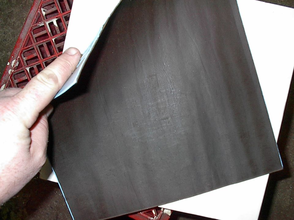 It's just as thin and self adhesive, just peel back the plastic and stick it on.  You don't need to cover the whole panel at all, just here and there. I'm going to copy what Ford did.