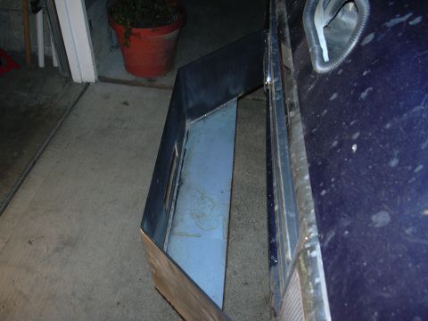 1991 Ford Bronco - On the advice of a couple of friends, I added a bottom for strength