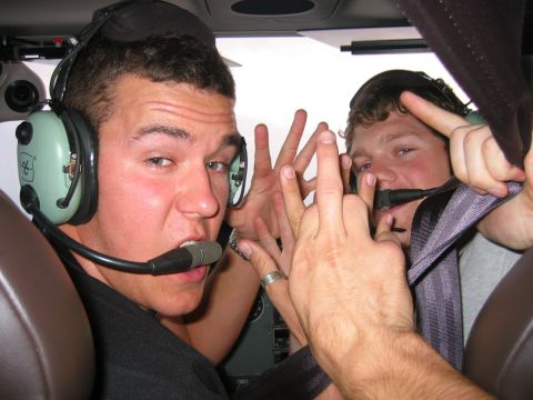 1989 Ford Bronco - Well me and Lucas...the most experienced pilots in the group, didnt fly...we just sat in the back and tagged along. But maybe we should hav…