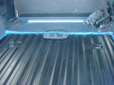 1988 Ford Bronco - I need to go by some edging material to hold down the carpet.
