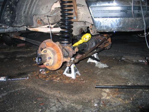 1992 Ford Bronco - radius arms up