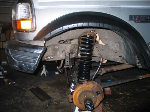 1992 Ford Bronco - side view