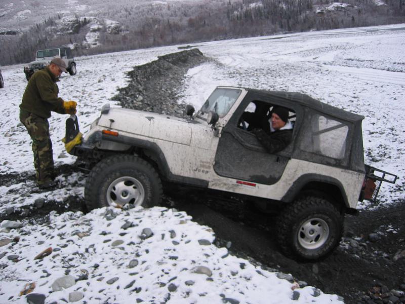 oops. Jeep broke.. Blew a pinion shaft.