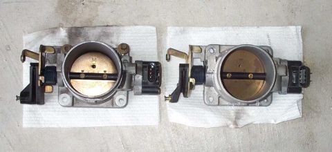 1998 Ford Crown Victoria - Stock 65mm TB vs. 70mm FRPP TB.