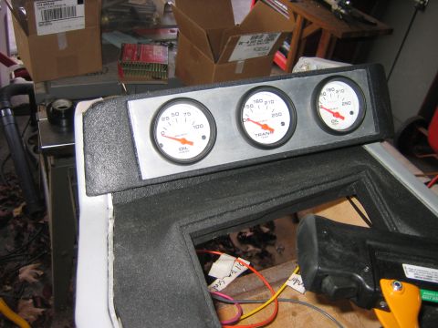 1995 Ford Bronco - All three guages installed and working.