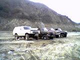 1990 Ford Bronco - 10-31-04 azuza canyon quick trip to play on the hills rocks and water crossings