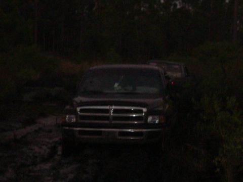 1989 Ford Bronco - Running out of daylight, Stewart tries to Pull him in his Dodge ext. Cab.