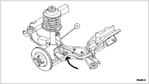 1999 Ford Contour - Front suspension.