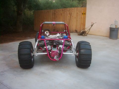 1978 Ford Bronco - This custom dune buggy has a tubular frame and large rear tires for off-road use.