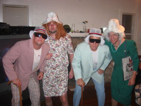 1989 Ford Bronco - Party #3 Halloween night...pregaming at my house then going to Coyotes...