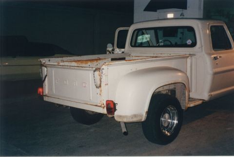 1968 Ford F-100 - My prep skills for body work end at removing the rear bumper and headlight doors