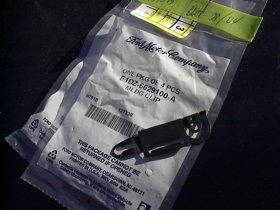 They made 7 million plus 80-86 Ford trucks and every windshield needs 9 of these at the bottom.  My local Ford parts guys came through, but they said they're almost extinct. Get em' while you can as they're kinda specialized. E1DZ-6629100-A  (4 clips per bag).