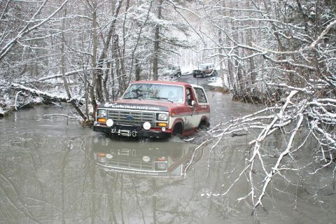 1985 Ford Bronco - Coming out.