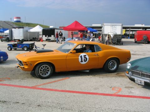 1970 Ford Mustang - With Dave P at the wheel for a test drive