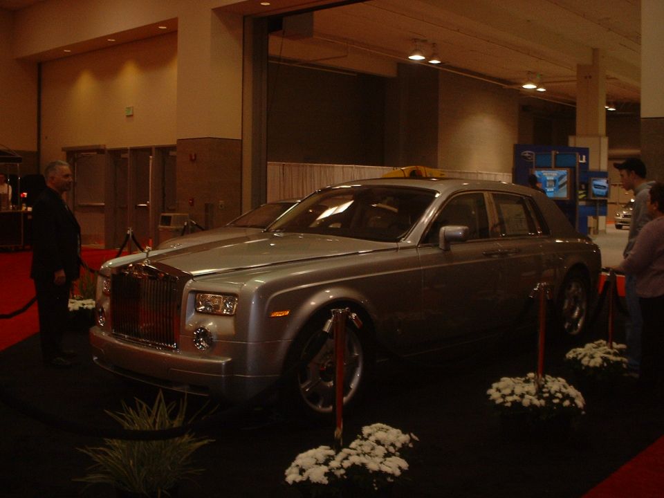 2005 Rolls-Royce Phantom with a V12 engine.
