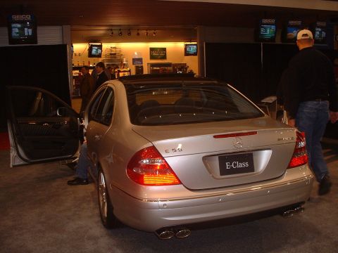 1999 Ford Crown Victoria - 2005 Mercedes E 55 AMG
