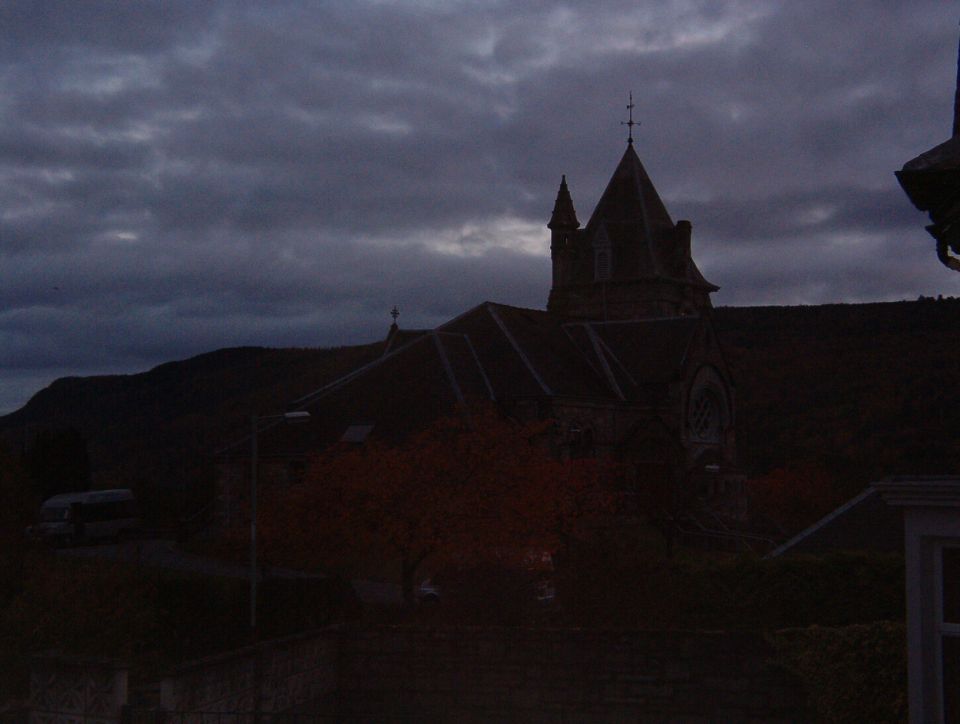 The church in Pitlochry.
