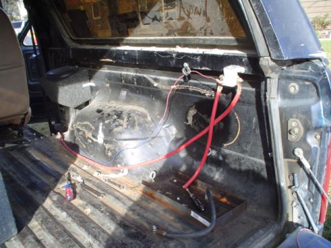 1981 Ford Bronco - Wow what a big difference. I removed the voltage regulator and all the dual battery stuff. leaving just enough to start the truck.