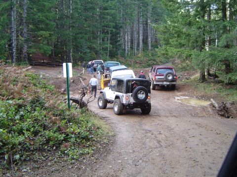 1989 Ford Bronco - Farther down on the powerline trail