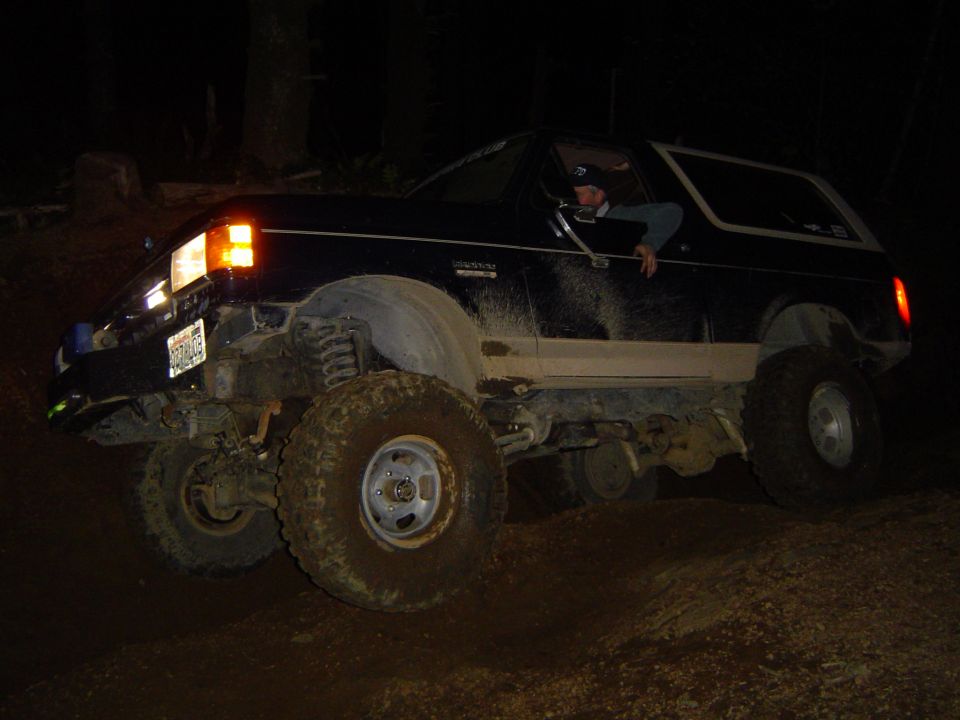 Mike on canopener at night