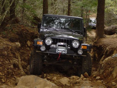 1989 Ford Bronco - Dale on "Saddle up" in his new Ruby