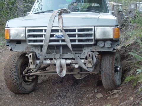 1987 Ford Bronco - theres my purdy spare