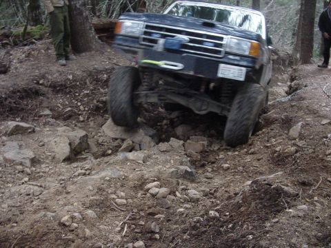 1987 Ford Bronco - mike came through scratch free
