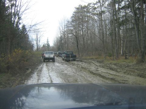 1994 Ford Bronco - heading down the a trail