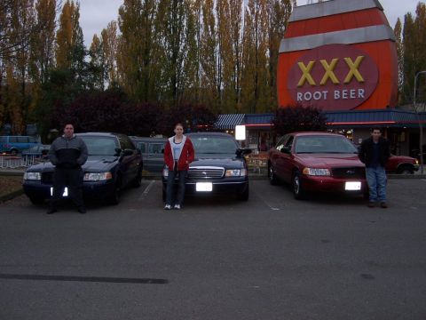 2001 Ford Crown Victoria - One last shot before the fun...darn darkness coming early.