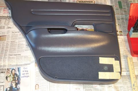 1998 Ford Crown Victoria - I used a hole saw to drill and a small drill bit to make the required holes.